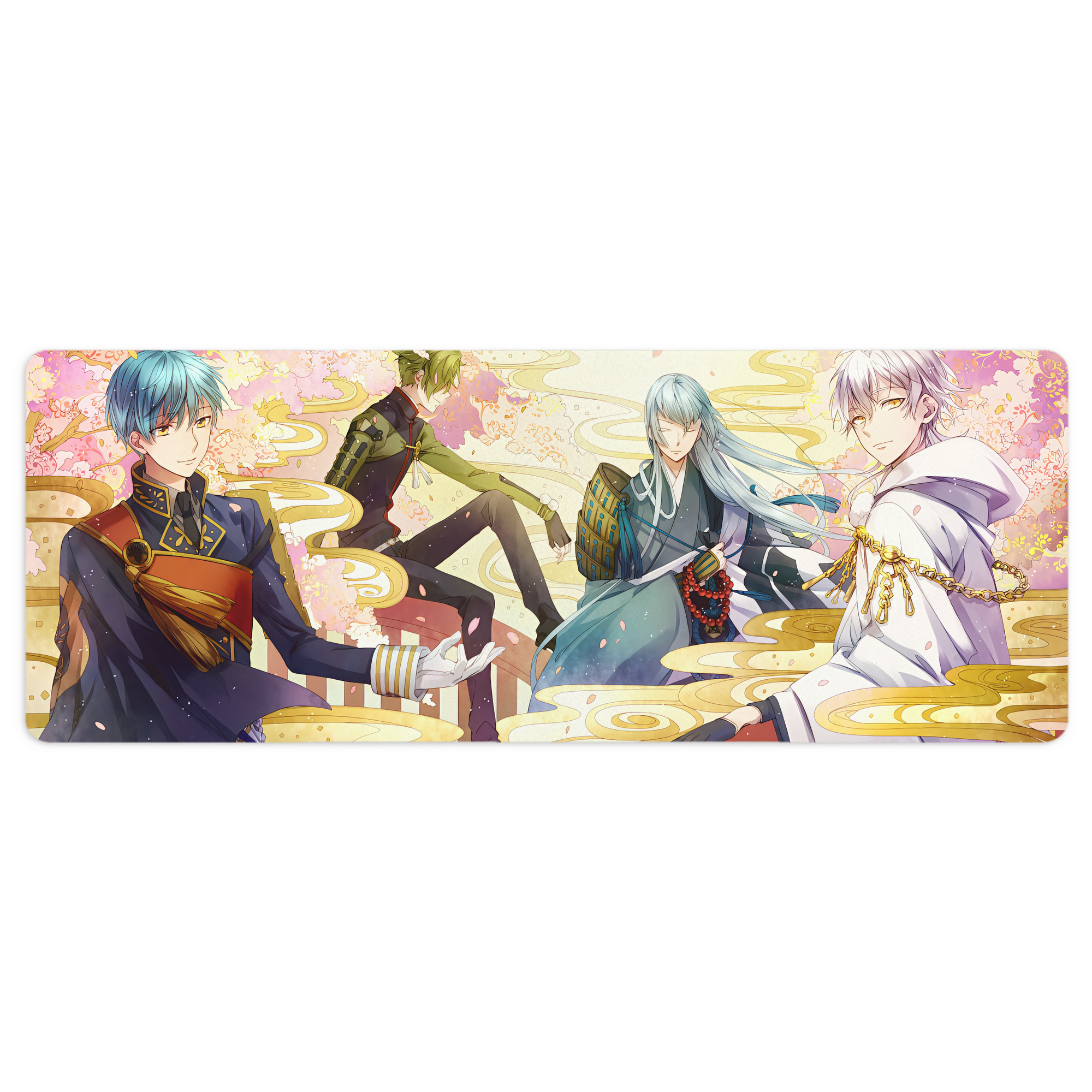 （画像用） 刀剣乱舞 Touken Ranbu ステッチ加工 大判デスクマット／滑り止めマウスパッド