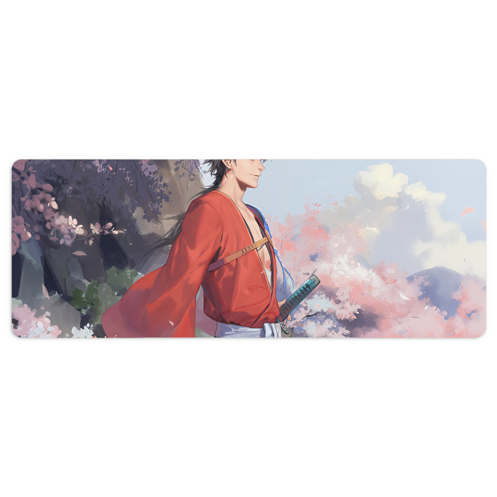 （画像用） 刀剣乱舞 Touken Ranbu ステッチ加工 大判デスクマット／滑り止めマウスパッド