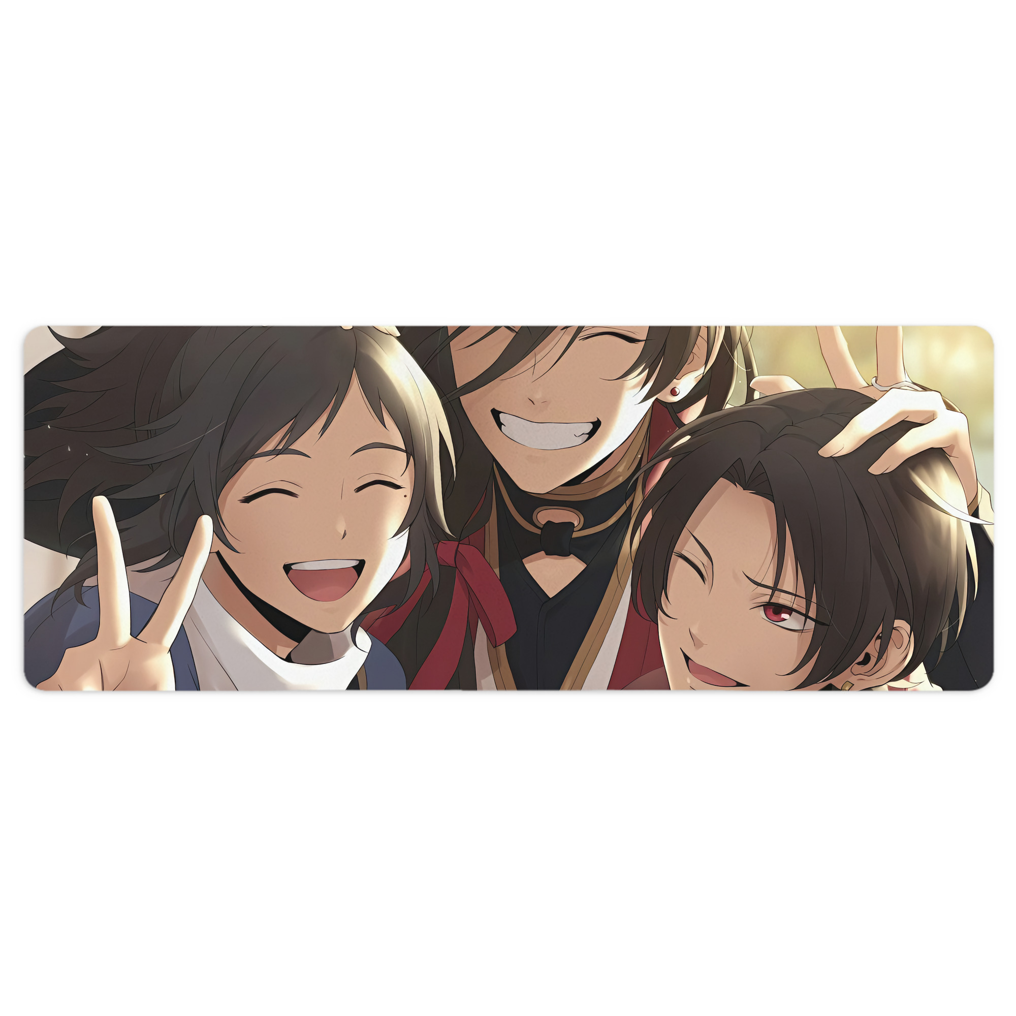 （画像用） 刀剣乱舞 Touken Ranbu ステッチ加工 大判デスクマット／滑り止めマウスパッド