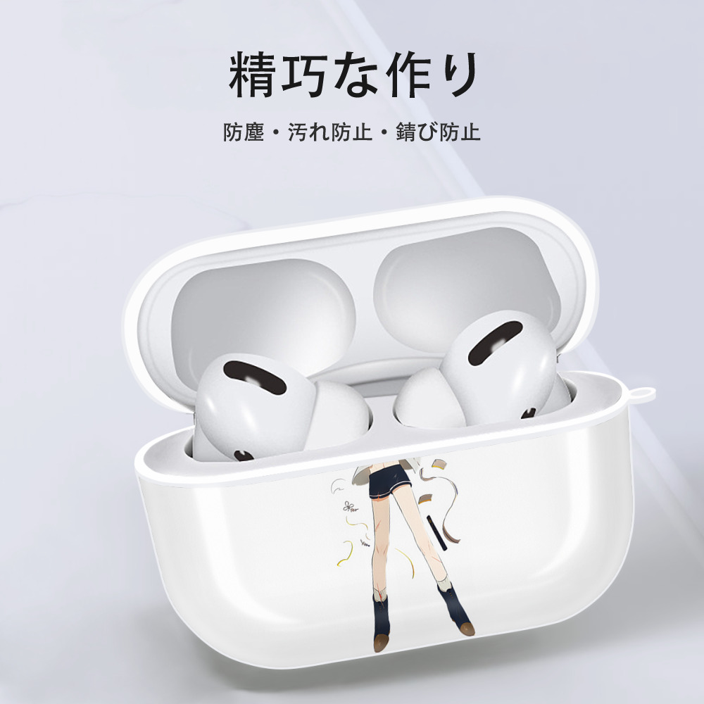 刀剣乱舞 Touken Ranbu 【AirPods Pro用】ハードシェル保護ケース 耐衝撃・防指紋・カラビナ付き商品仕様