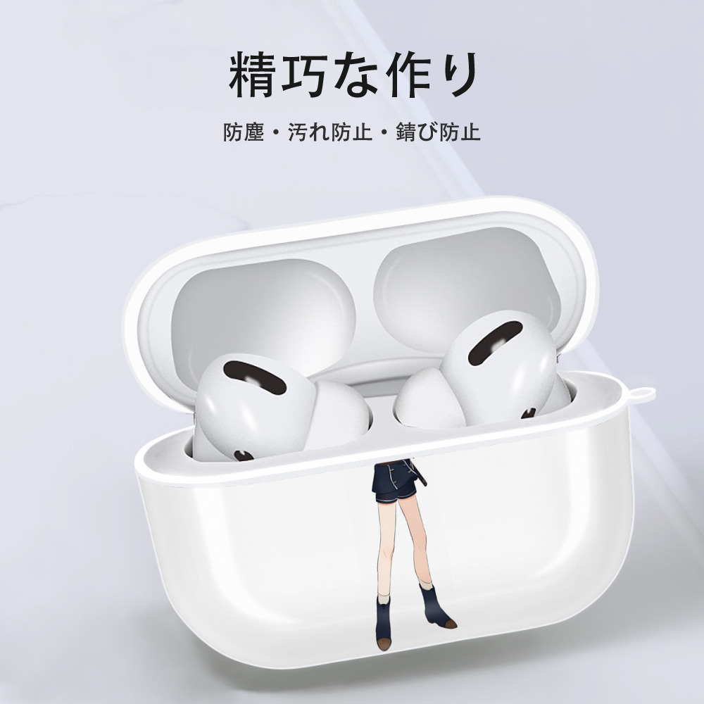 刀剣乱舞 Touken Ranbu 【AirPods Pro用】ハードシェル保護ケース 耐衝撃・防指紋・カラビナ付き商品仕様