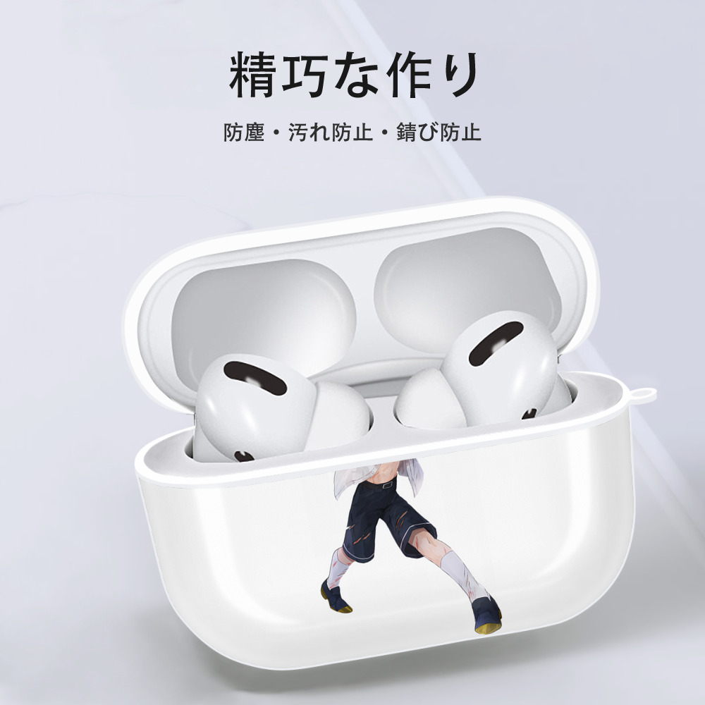 刀剣乱舞 Touken Ranbu 【AirPods Pro用】ハードシェル保護ケース 耐衝撃・防指紋・カラビナ付き商品仕様