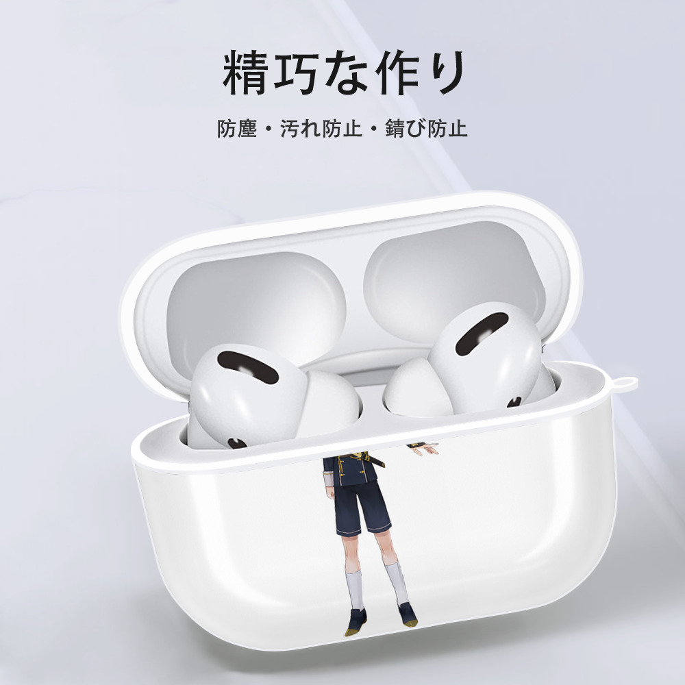 刀剣乱舞 Touken Ranbu 【AirPods Pro用】ハードシェル保護ケース 耐衝撃・防指紋・カラビナ付き商品仕様