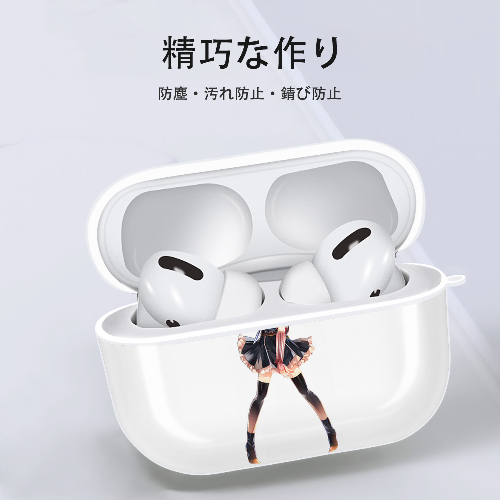 刀剣乱舞 Touken Ranbu 【AirPods Pro用】ハードシェル保護ケース 耐衝撃・防指紋・カラビナ付き商品仕様