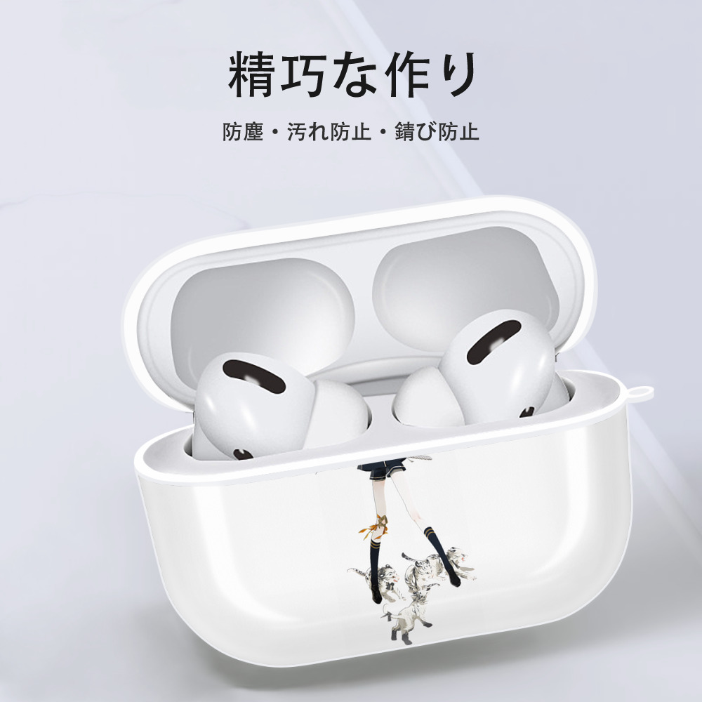 刀剣乱舞 Touken Ranbu 【AirPods Pro用】ハードシェル保護ケース 耐衝撃・防指紋・カラビナ付き商品仕様