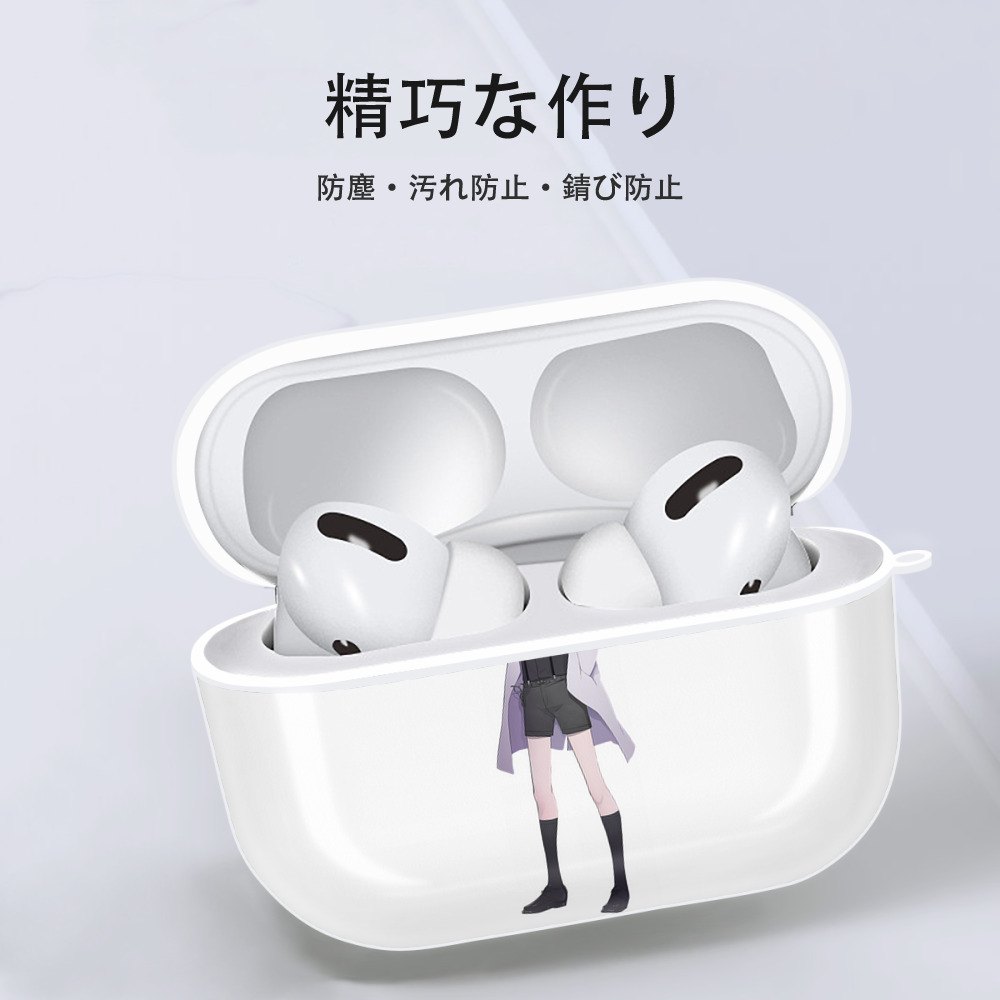 刀剣乱舞 Touken Ranbu 【AirPods Pro用】ハードシェル保護ケース 耐衝撃・防指紋・カラビナ付き商品仕様