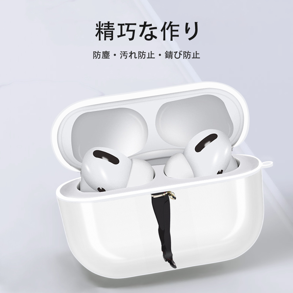 刀剣乱舞 Touken Ranbu 【AirPods Pro用】ハードシェル保護ケース 耐衝撃・防指紋・カラビナ付き商品仕様