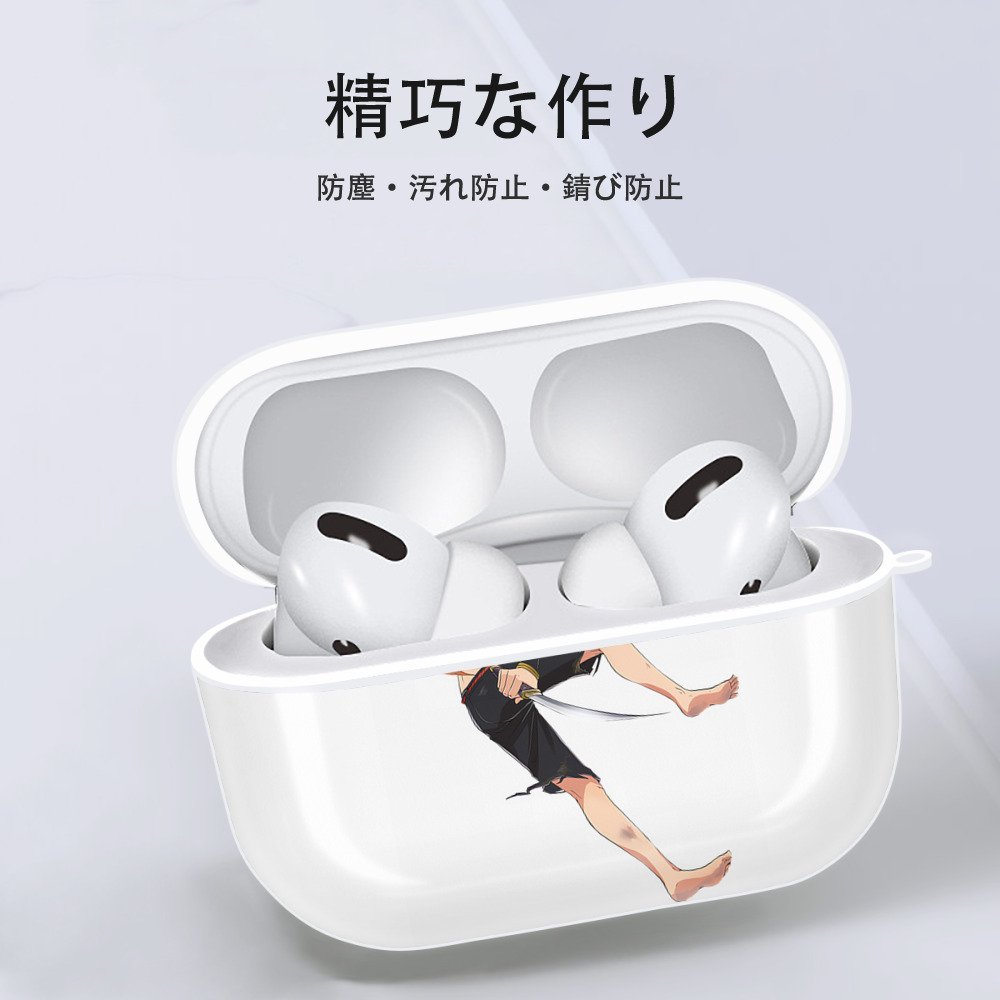 刀剣乱舞 Touken Ranbu 【AirPods Pro用】ハードシェル保護ケース 耐衝撃・防指紋・カラビナ付き商品仕様