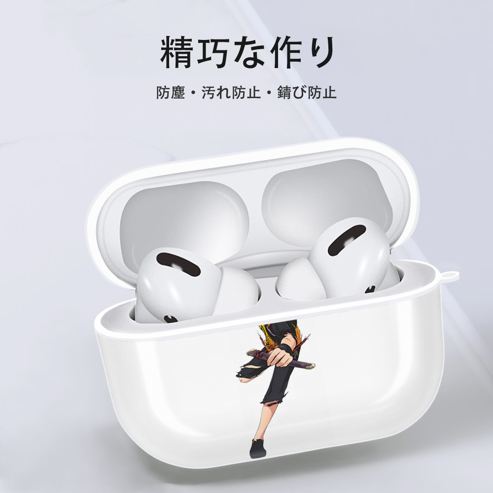 刀剣乱舞 Touken Ranbu 【AirPods Pro用】ハードシェル保護ケース 耐衝撃・防指紋・カラビナ付き商品仕様