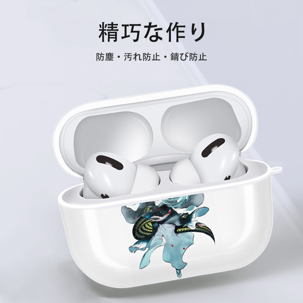 刀剣乱舞 Touken Ranbu 【AirPods Pro用】ハードシェル保護ケース 耐衝撃・防指紋・カラビナ付き商品仕様