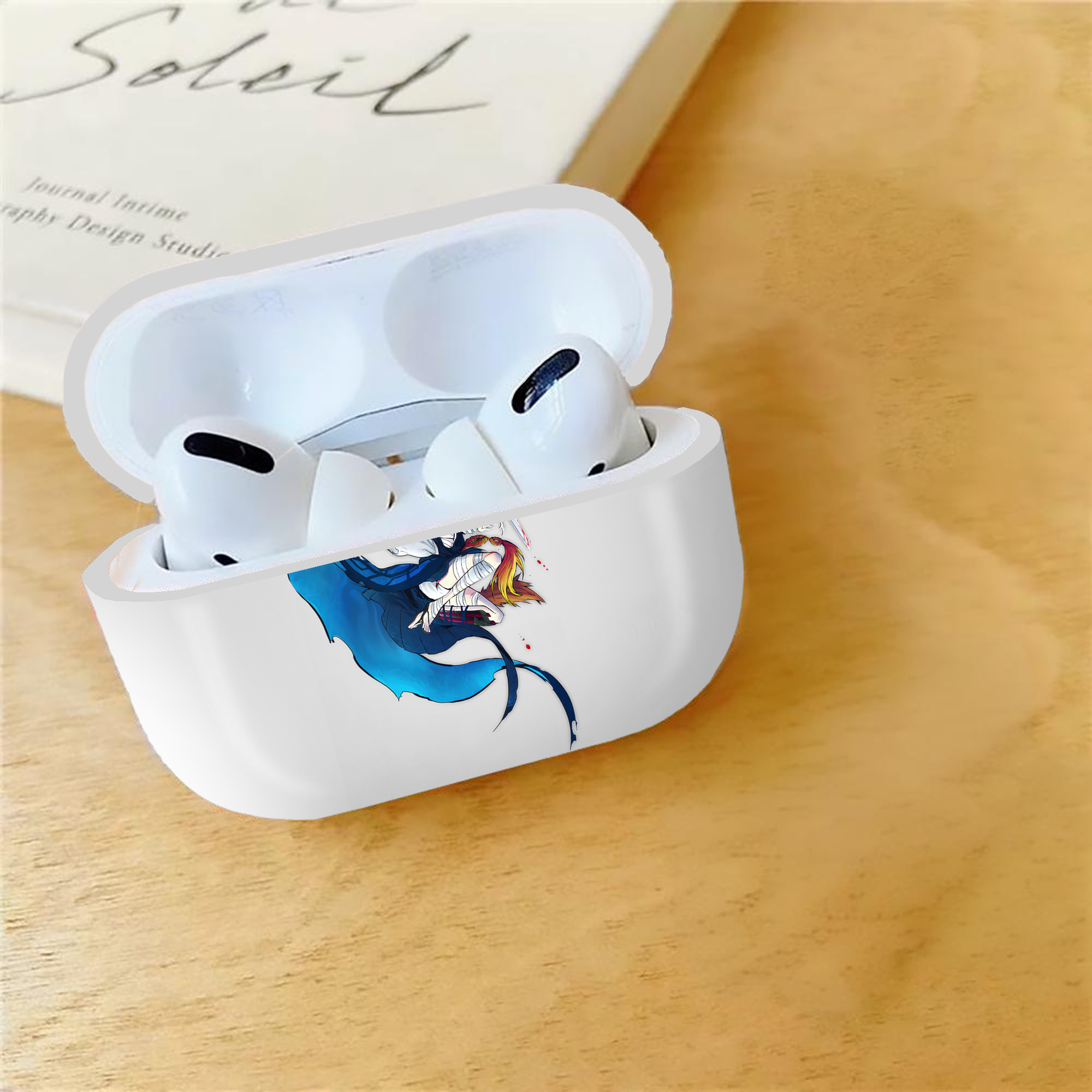 刀剣乱舞 Touken Ranbu 【AirPods Pro用】ハードシェル保護ケース 耐衝撃・防指紋・カラビナ付き商品仕様