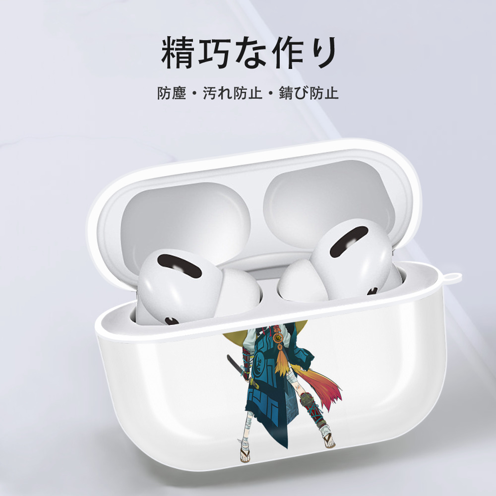 刀剣乱舞 Touken Ranbu 【AirPods Pro用】ハードシェル保護ケース 耐衝撃・防指紋・カラビナ付き商品仕様