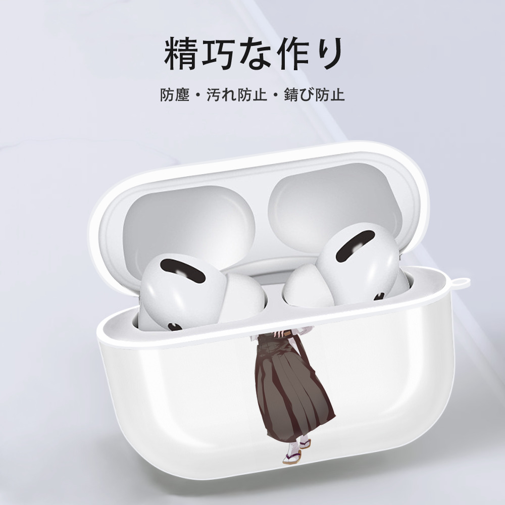 刀剣乱舞 Touken Ranbu 【AirPods Pro用】ハードシェル保護ケース 耐衝撃・防指紋・カラビナ付き商品仕様