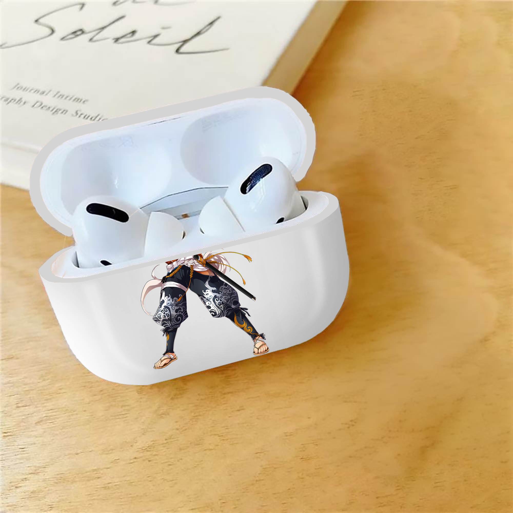 刀剣乱舞 Touken Ranbu 【AirPods Pro用】ハードシェル保護ケース 耐衝撃・防指紋・カラビナ付き商品仕様