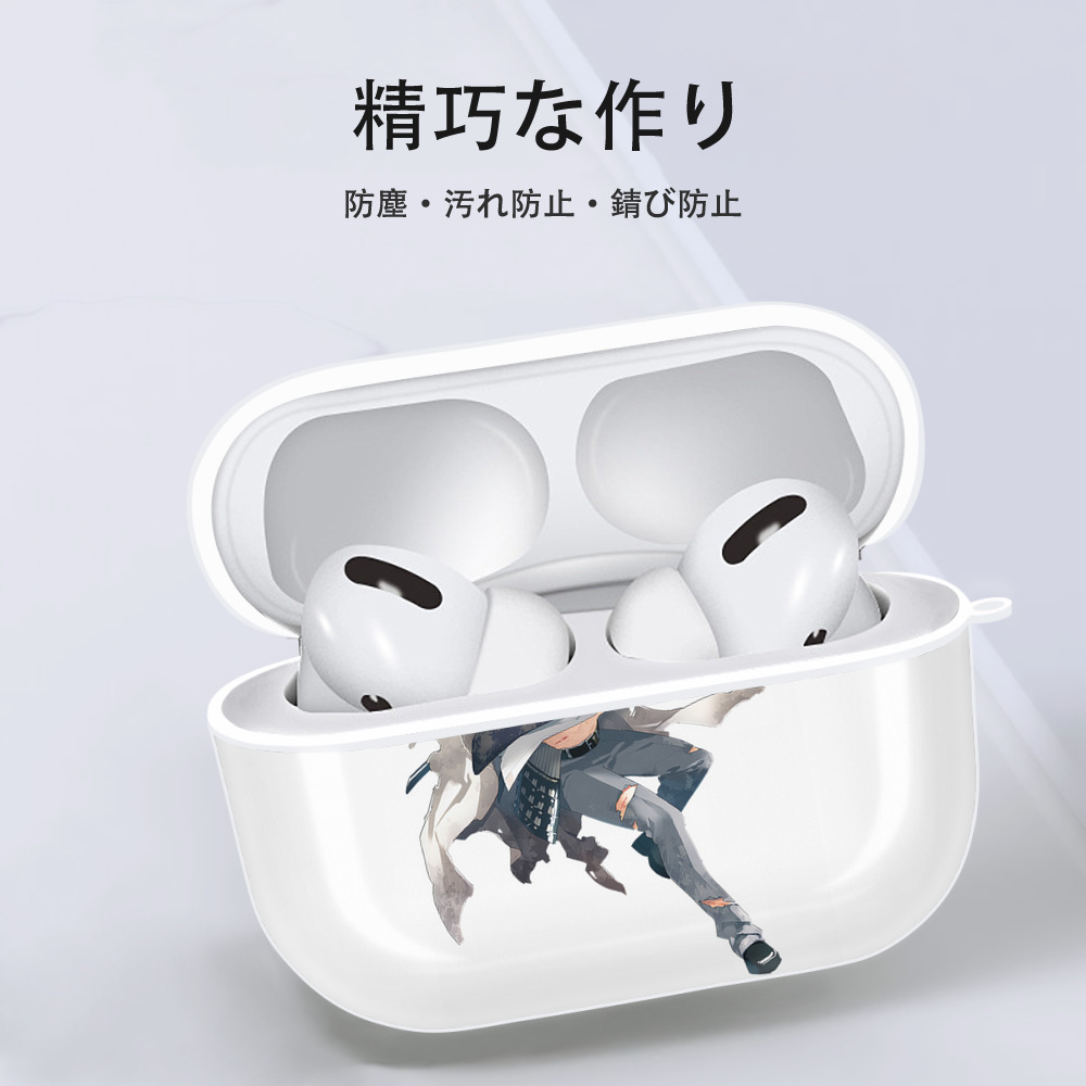 刀剣乱舞 Touken Ranbu 【AirPods Pro用】ハードシェル保護ケース 耐衝撃・防指紋・カラビナ付き商品仕様