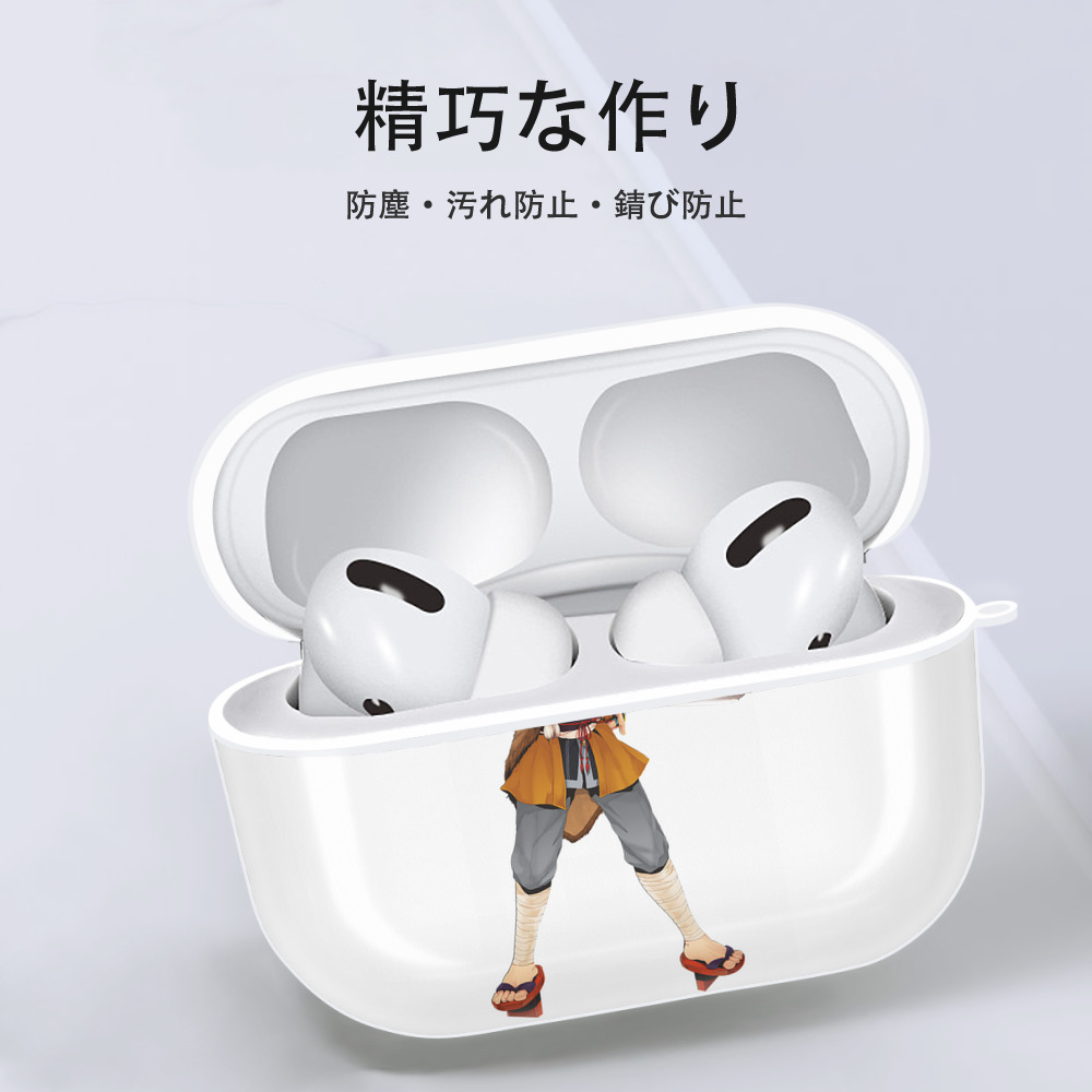 刀剣乱舞 Touken Ranbu 【AirPods Pro用】ハードシェル保護ケース 耐衝撃・防指紋・カラビナ付き商品仕様