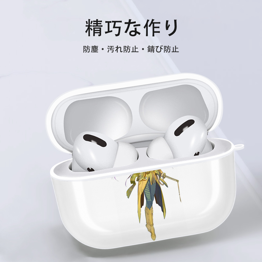 刀剣乱舞 Touken Ranbu 【AirPods Pro用】ハードシェル保護ケース 耐衝撃・防指紋・カラビナ付き商品仕様