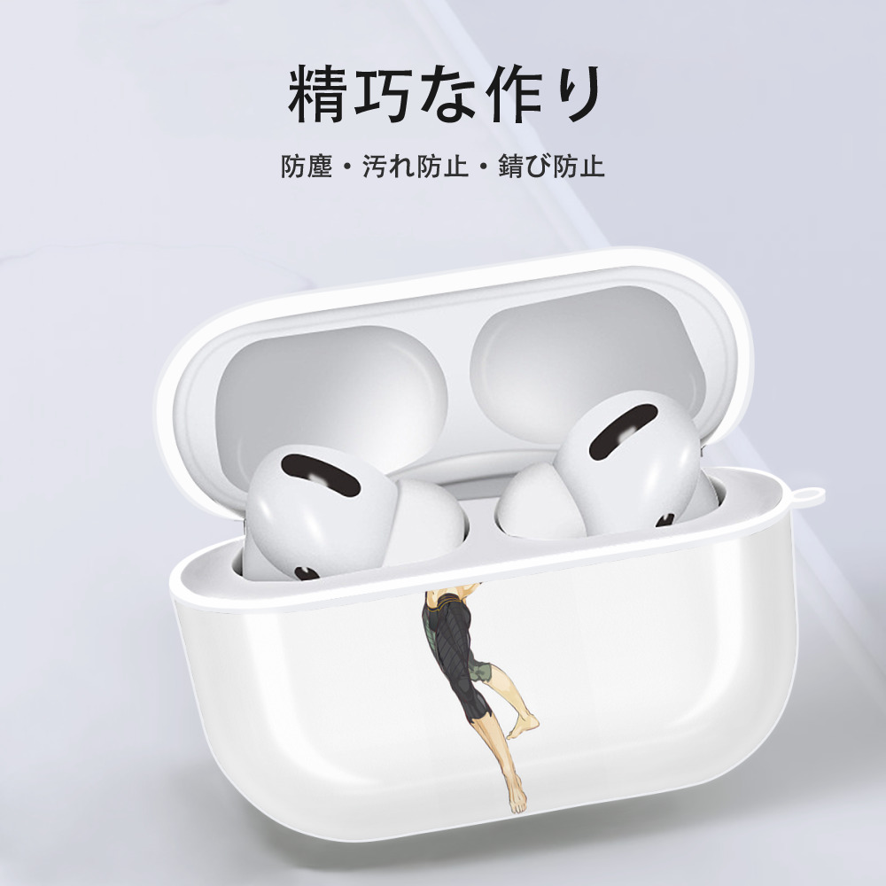 刀剣乱舞 Touken Ranbu 【AirPods Pro用】ハードシェル保護ケース 耐衝撃・防指紋・カラビナ付き商品仕様
