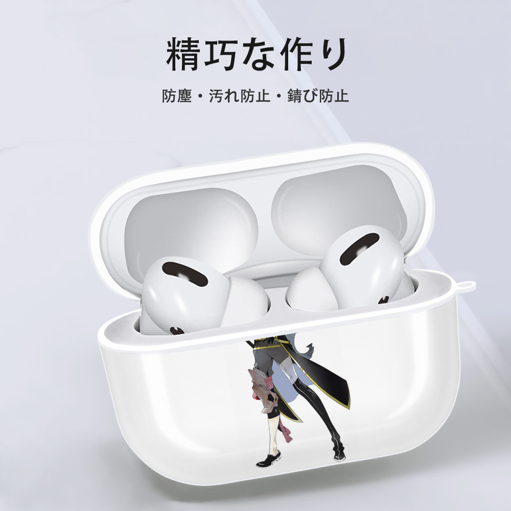 刀剣乱舞 Touken Ranbu 【AirPods Pro用】ハードシェル保護ケース 耐衝撃・防指紋・カラビナ付き商品仕様