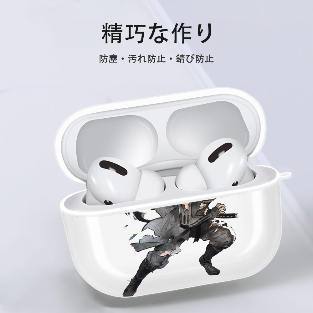 刀剣乱舞 Touken Ranbu 【AirPods Pro用】ハードシェル保護ケース 耐衝撃・防指紋・カラビナ付き商品仕様