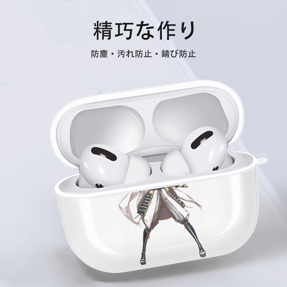 刀剣乱舞 Touken Ranbu 【AirPods Pro用】ハードシェル保護ケース 耐衝撃・防指紋・カラビナ付き商品仕様