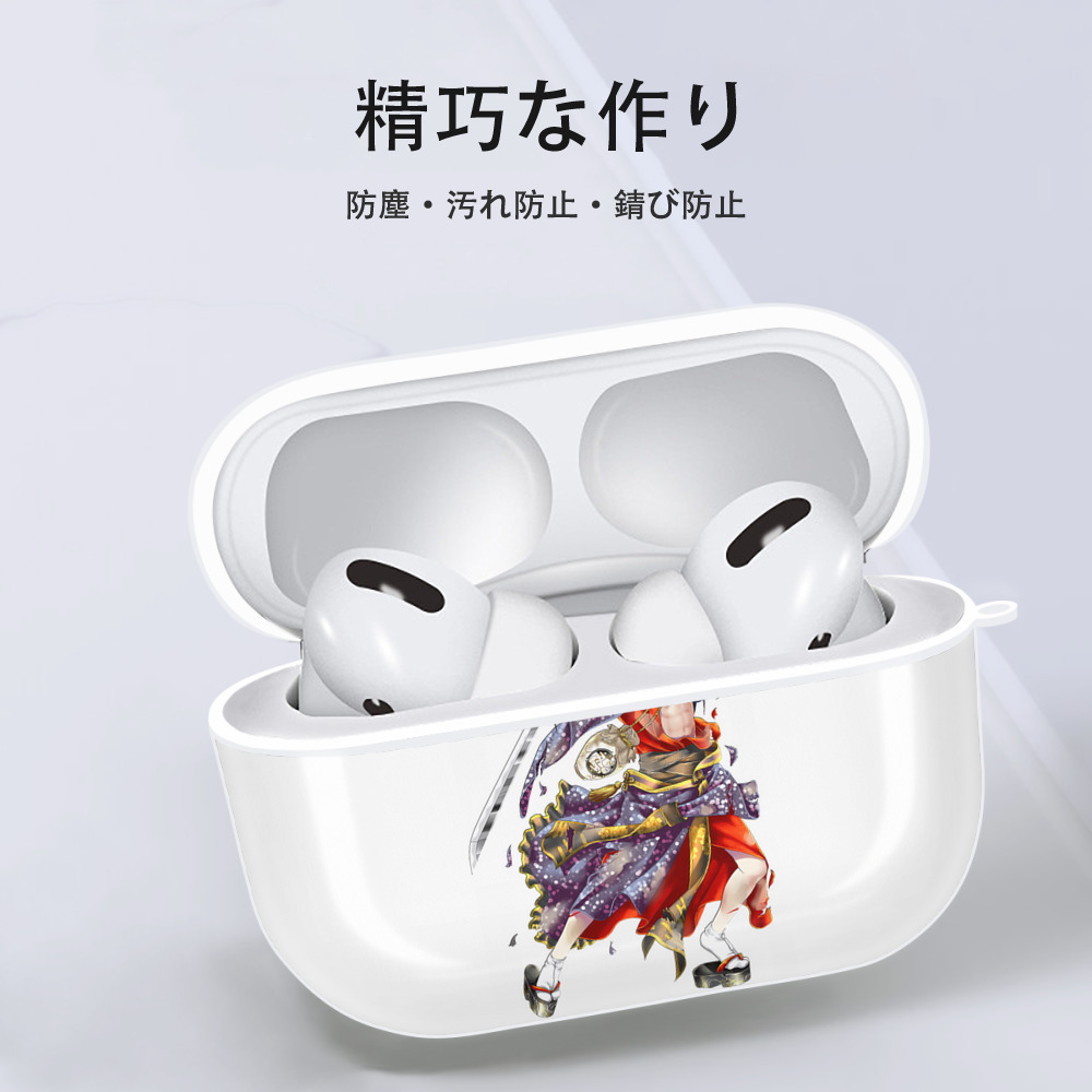 刀剣乱舞 Touken Ranbu 【AirPods Pro用】ハードシェル保護ケース 耐衝撃・防指紋・カラビナ付き商品仕様