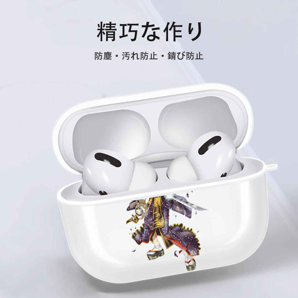 刀剣乱舞 Touken Ranbu 【AirPods Pro用】ハードシェル保護ケース 耐衝撃・防指紋・カラビナ付き商品仕様