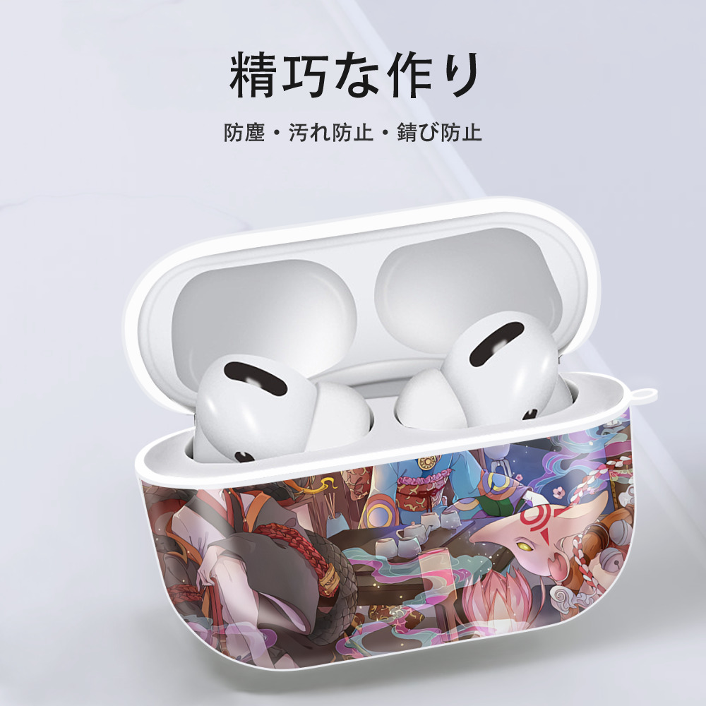 刀剣乱舞 Touken Ranbu 【AirPods Pro用】ハードシェル保護ケース 耐衝撃・防指紋・カラビナ付き商品仕様