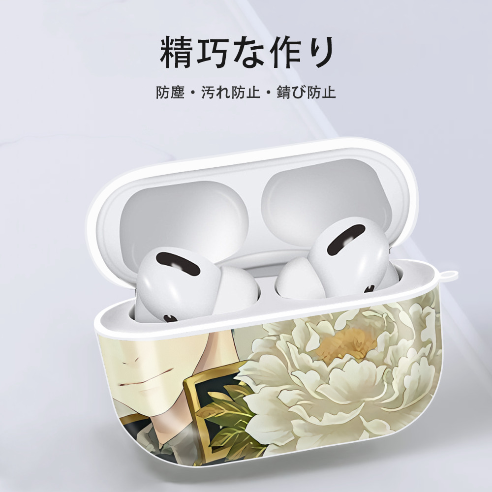 刀剣乱舞 Touken Ranbu 【AirPods Pro用】ハードシェル保護ケース 耐衝撃・防指紋・カラビナ付き商品仕様