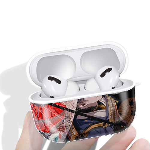 刀剣乱舞 Touken Ranbu 【AirPods Pro用】ハードシェル保護ケース 耐衝撃・防指紋・カラビナ付き商品仕様