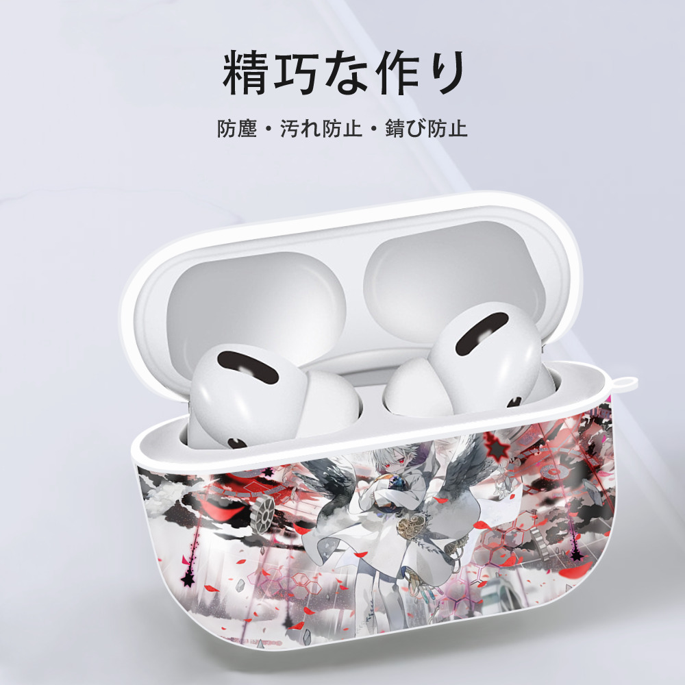 刀剣乱舞 Touken Ranbu 【AirPods Pro用】ハードシェル保護ケース 耐衝撃・防指紋・カラビナ付き商品仕様