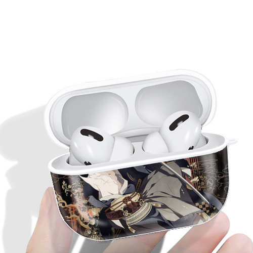 刀剣乱舞 Touken Ranbu 【AirPods Pro用】ハードシェル保護ケース 耐衝撃・防指紋・カラビナ付き商品仕様