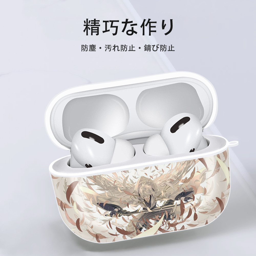 刀剣乱舞 Touken Ranbu 【AirPods Pro用】ハードシェル保護ケース 耐衝撃・防指紋・カラビナ付き商品仕様