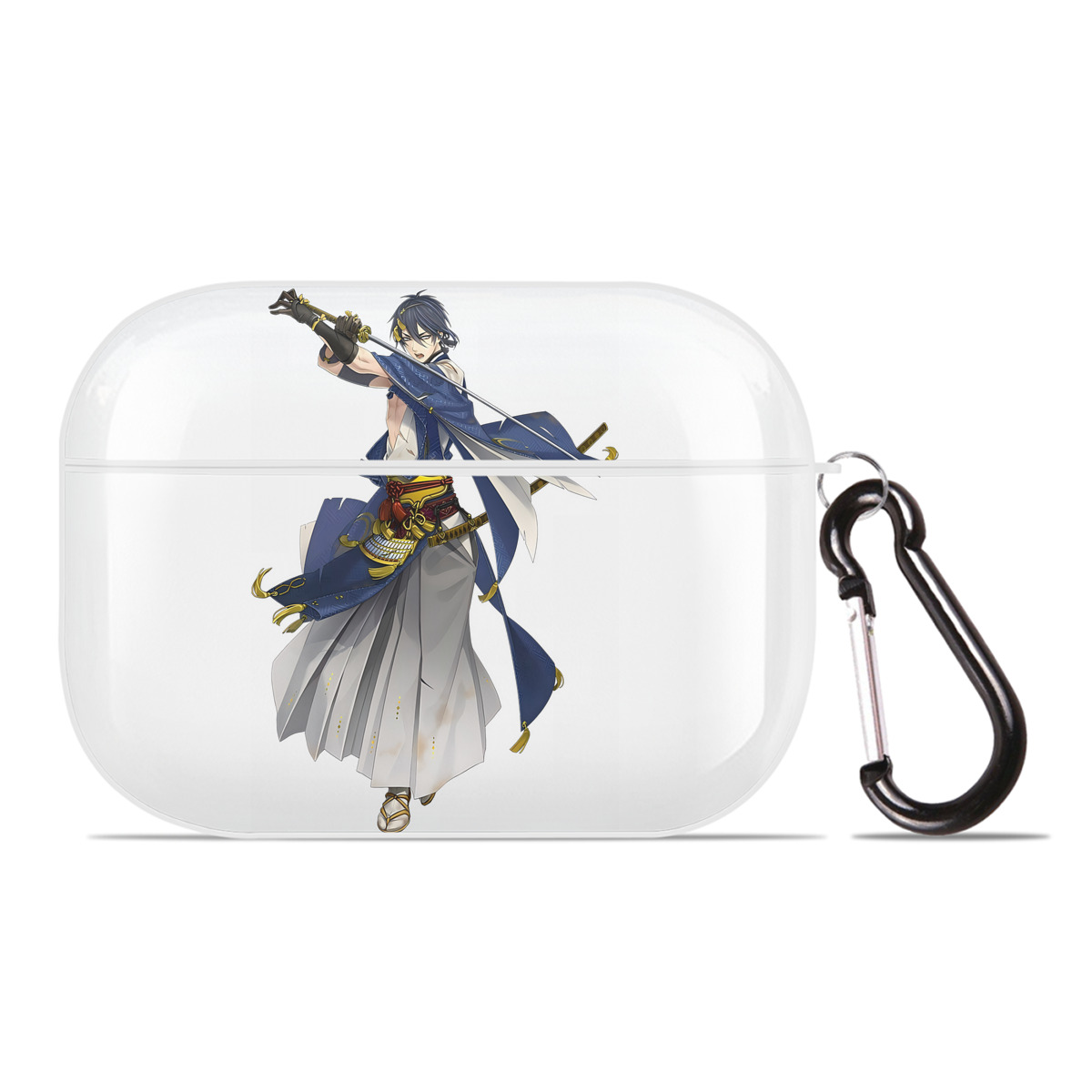 （画像用） 刀剣乱舞 Touken Ranbu 【AirPods Pro用】ハードシェル保護ケース 耐衝撃・防指紋・カラビナ付き商品仕様