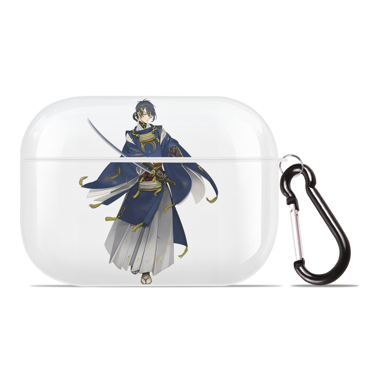 （画像用） 刀剣乱舞 Touken Ranbu 【AirPods Pro用】ハードシェル保護ケース 耐衝撃・防指紋・カラビナ付き商品仕様