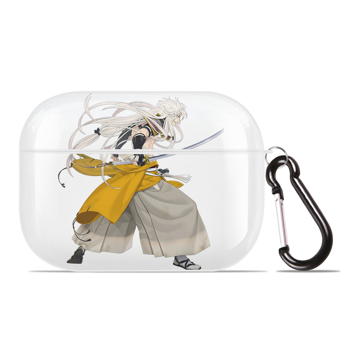 （画像用） 刀剣乱舞 Touken Ranbu 【AirPods Pro用】ハードシェル保護ケース 耐衝撃・防指紋・カラビナ付き商品仕様