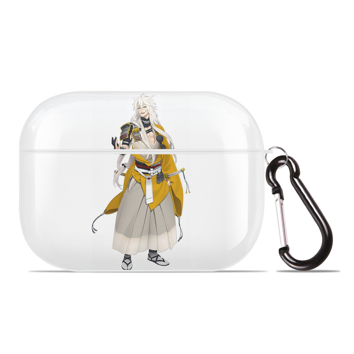 （画像用） 刀剣乱舞 Touken Ranbu 【AirPods Pro用】ハードシェル保護ケース 耐衝撃・防指紋・カラビナ付き商品仕様
