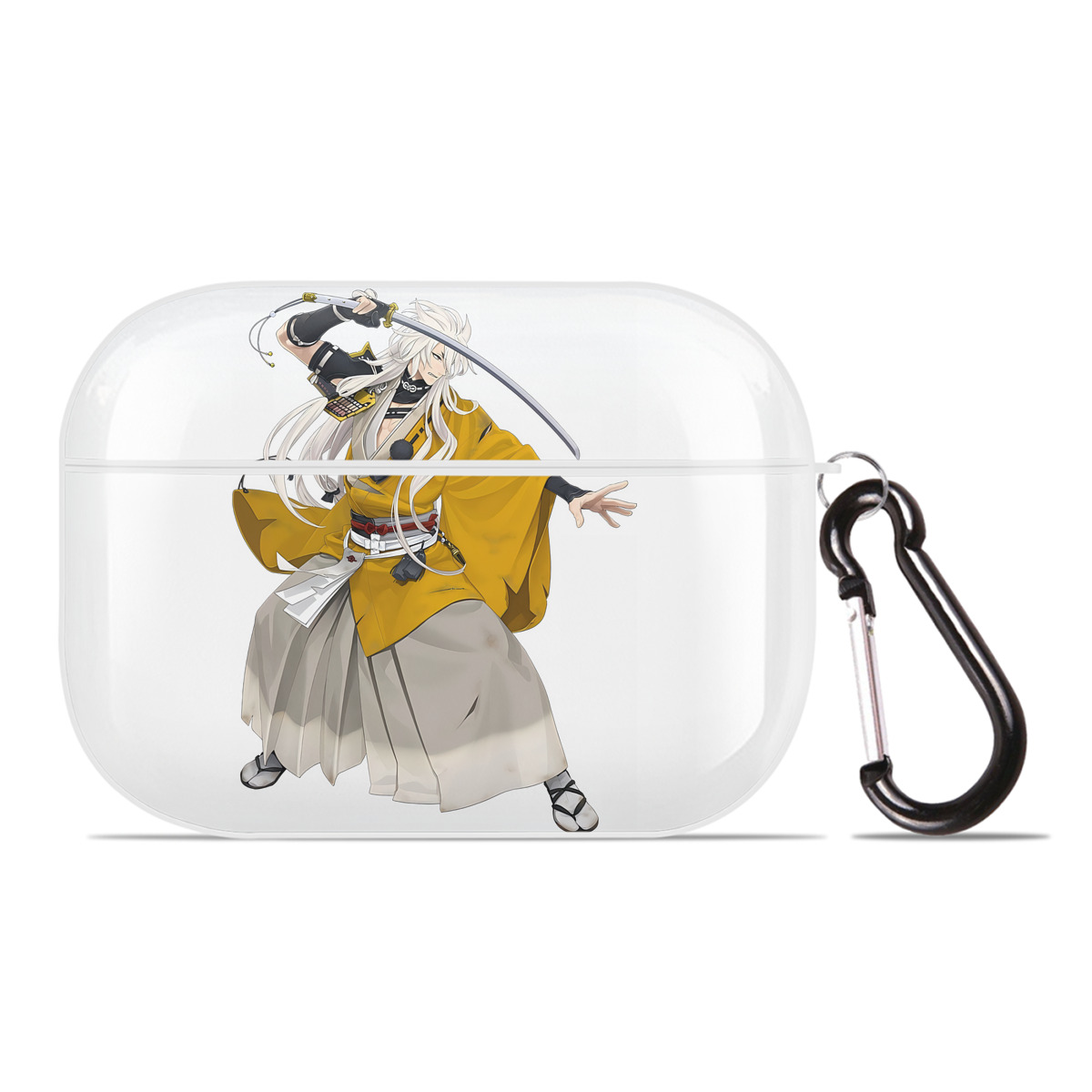 （画像用） 刀剣乱舞 Touken Ranbu 【AirPods Pro用】ハードシェル保護ケース 耐衝撃・防指紋・カラビナ付き商品仕様