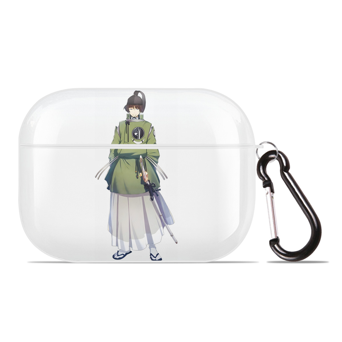 （画像用） 刀剣乱舞 Touken Ranbu 【AirPods Pro用】ハードシェル保護ケース 耐衝撃・防指紋・カラビナ付き商品仕様