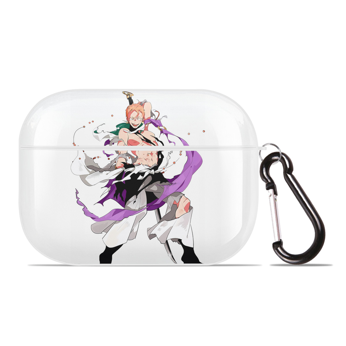 （画像用） 刀剣乱舞 Touken Ranbu 【AirPods Pro用】ハードシェル保護ケース 耐衝撃・防指紋・カラビナ付き商品仕様