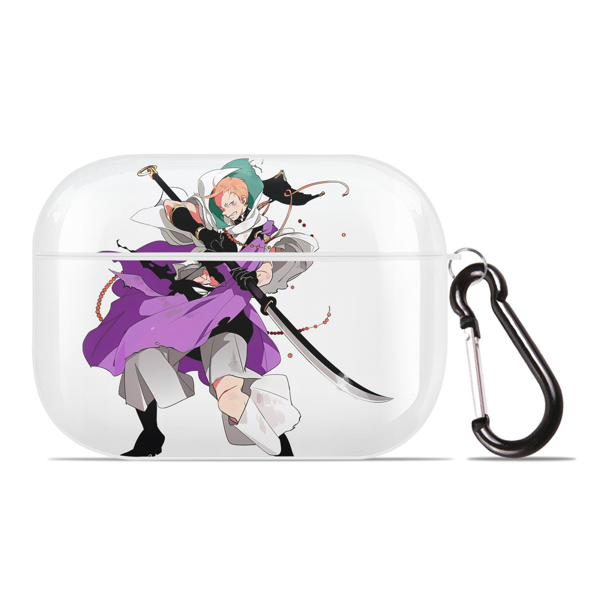 （画像用） 刀剣乱舞 Touken Ranbu 【AirPods Pro用】ハードシェル保護ケース 耐衝撃・防指紋・カラビナ付き商品仕様