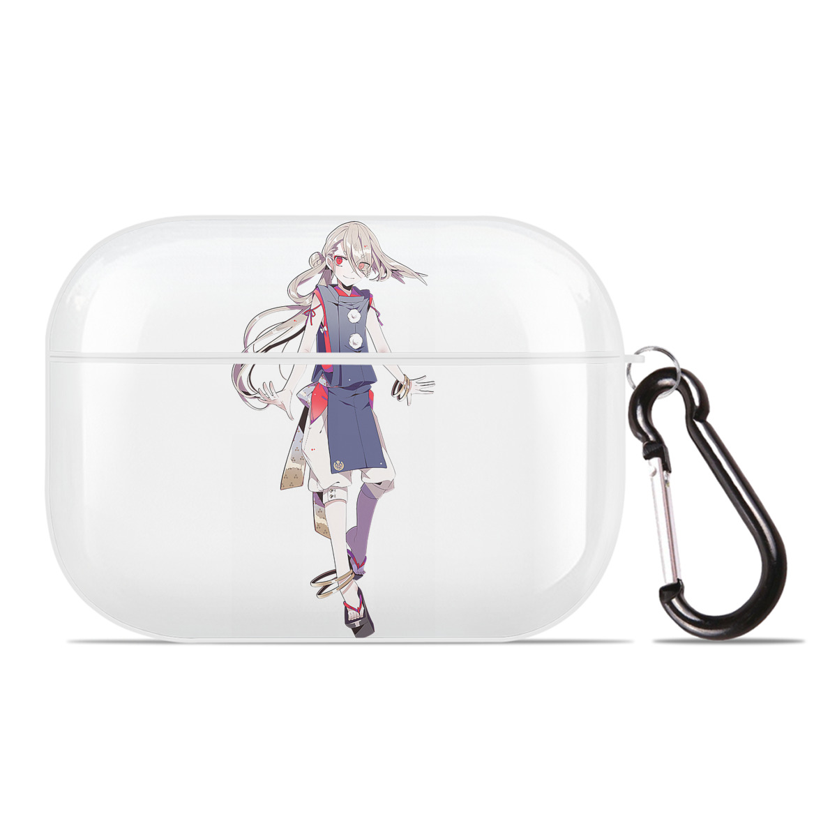 （画像用） 刀剣乱舞 Touken Ranbu 【AirPods Pro用】ハードシェル保護ケース 耐衝撃・防指紋・カラビナ付き商品仕様
