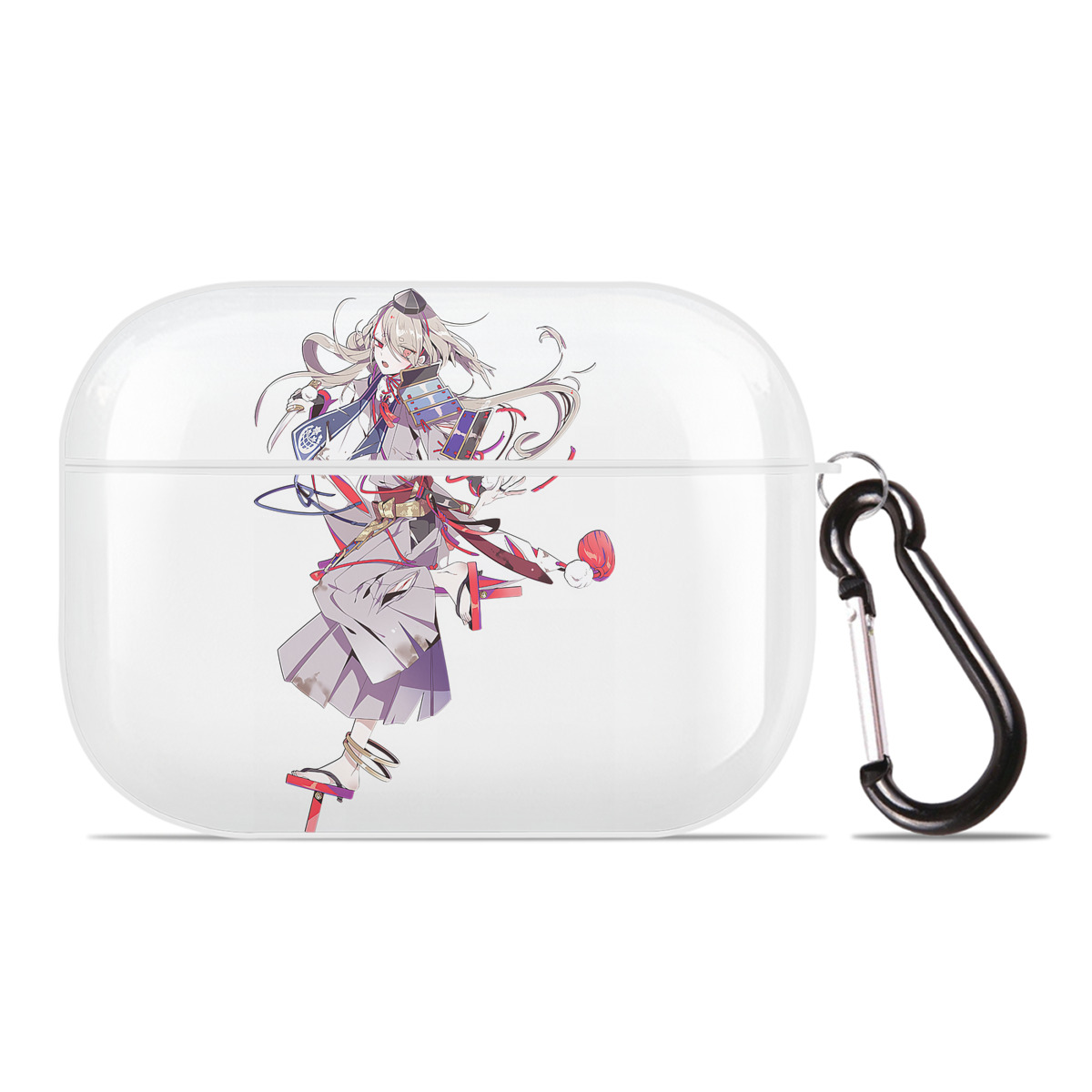 （画像用） 刀剣乱舞 Touken Ranbu 【AirPods Pro用】ハードシェル保護ケース 耐衝撃・防指紋・カラビナ付き商品仕様