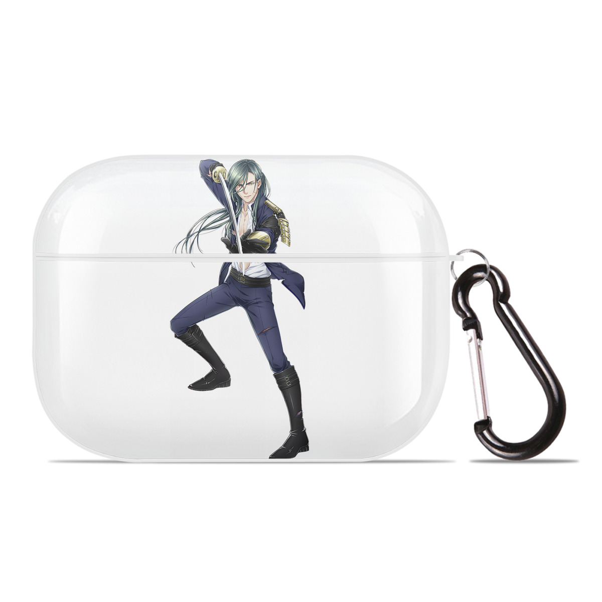 （画像用） 刀剣乱舞 Touken Ranbu 【AirPods Pro用】ハードシェル保護ケース 耐衝撃・防指紋・カラビナ付き商品仕様