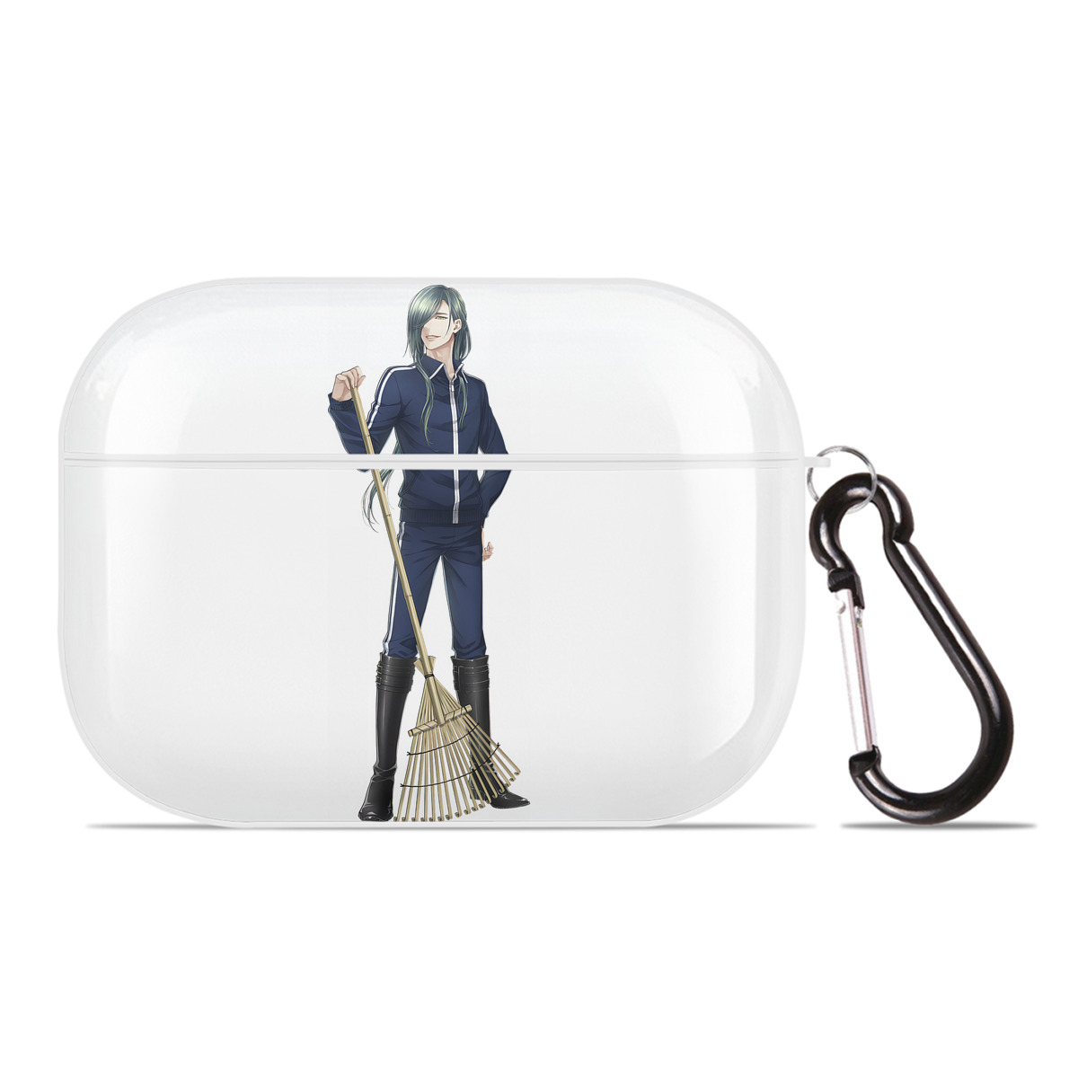 （画像用） 刀剣乱舞 Touken Ranbu 【AirPods Pro用】ハードシェル保護ケース 耐衝撃・防指紋・カラビナ付き商品仕様