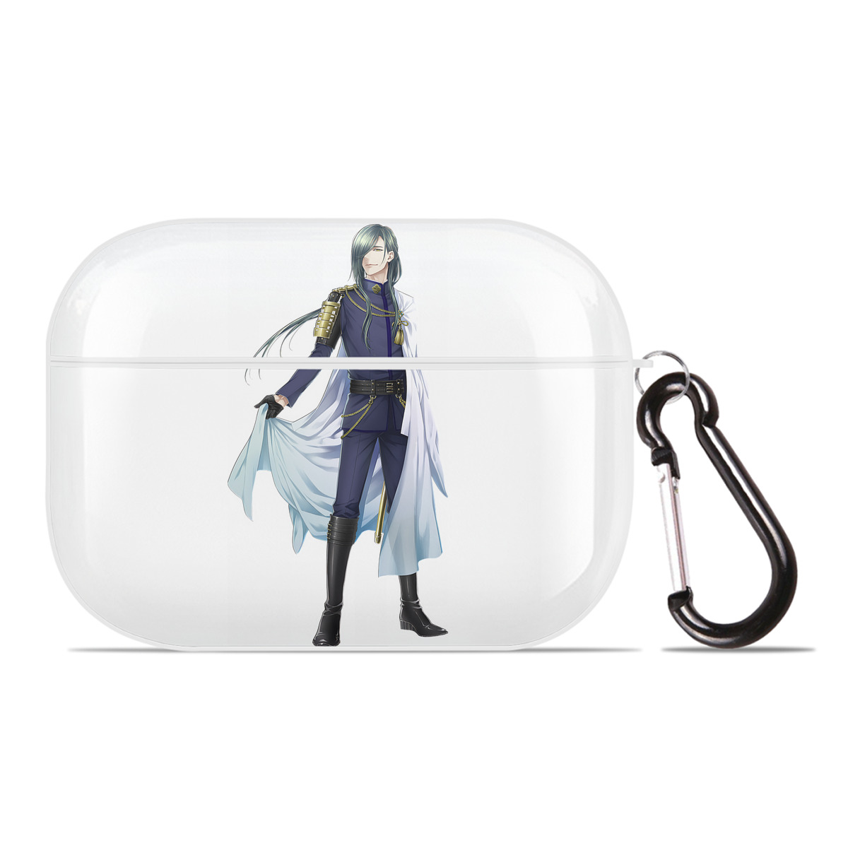 （画像用） 刀剣乱舞 Touken Ranbu 【AirPods Pro用】ハードシェル保護ケース 耐衝撃・防指紋・カラビナ付き商品仕様