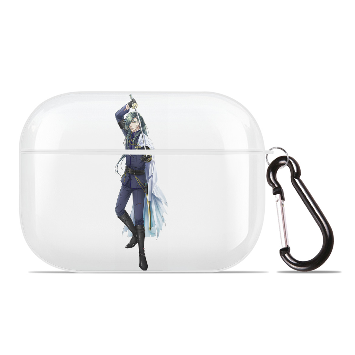 （画像用） 刀剣乱舞 Touken Ranbu 【AirPods Pro用】ハードシェル保護ケース 耐衝撃・防指紋・カラビナ付き商品仕様