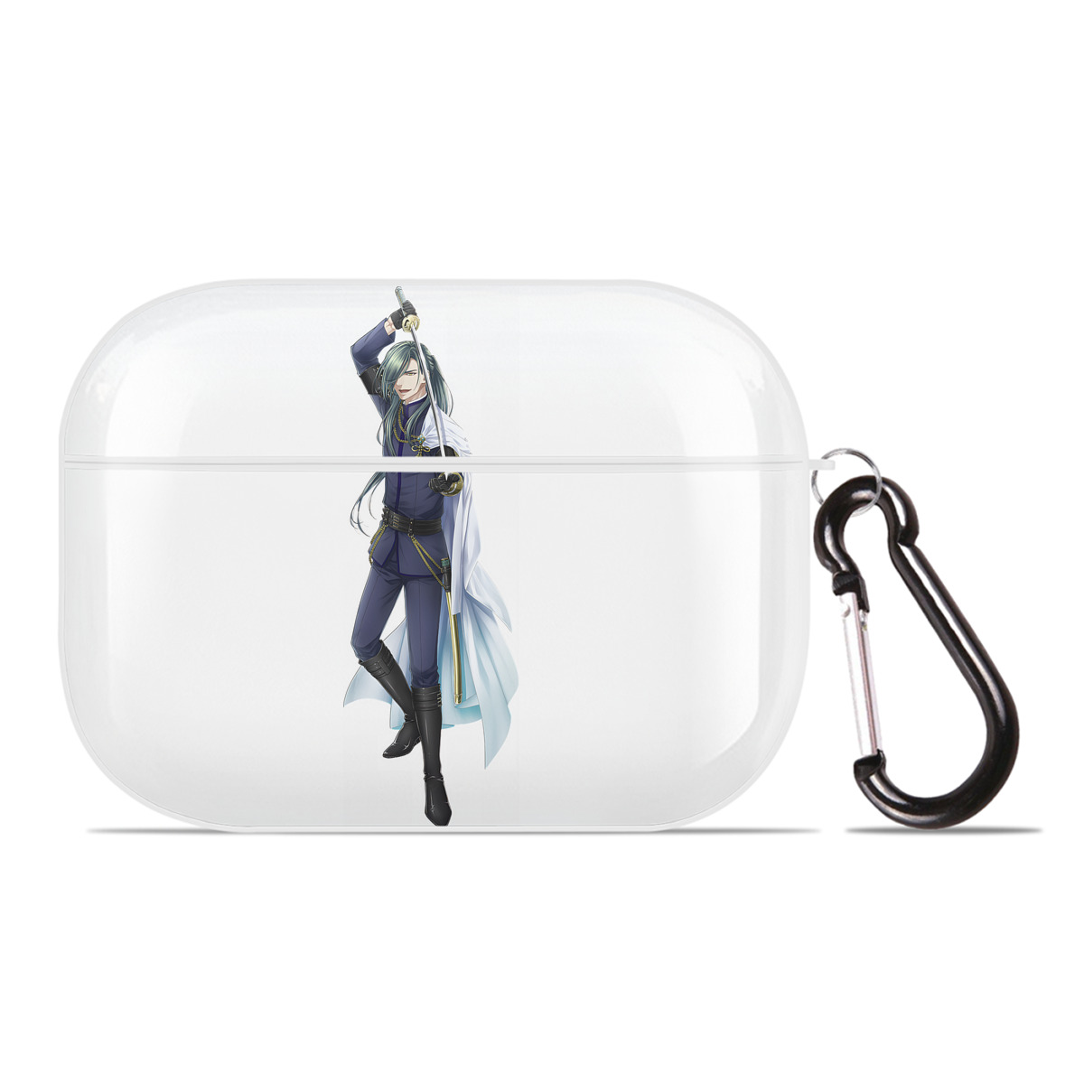 （画像用） 刀剣乱舞 Touken Ranbu 【AirPods Pro用】ハードシェル保護ケース 耐衝撃・防指紋・カラビナ付き商品仕様