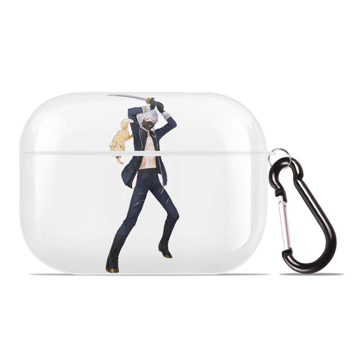（画像用） 刀剣乱舞 Touken Ranbu 【AirPods Pro用】ハードシェル保護ケース 耐衝撃・防指紋・カラビナ付き商品仕様