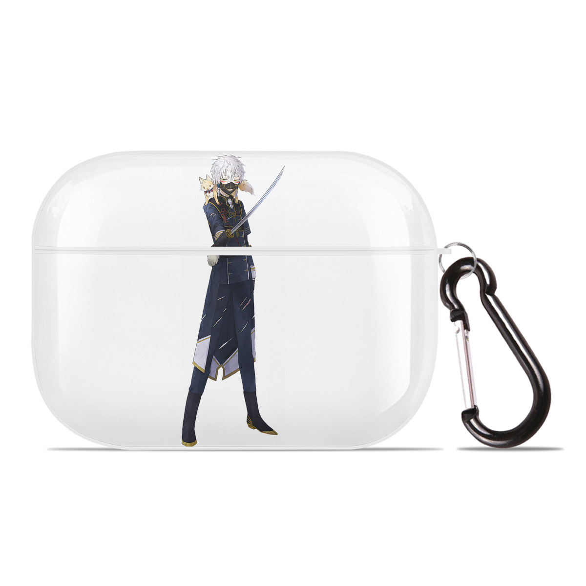 （画像用） 刀剣乱舞 Touken Ranbu 【AirPods Pro用】ハードシェル保護ケース 耐衝撃・防指紋・カラビナ付き商品仕様